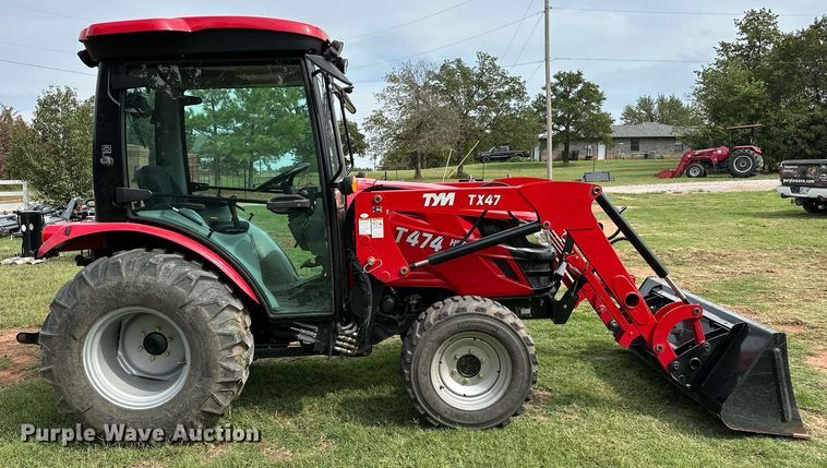 image for item NQ9382 2021 TYM  HST T474 MFWD tractor