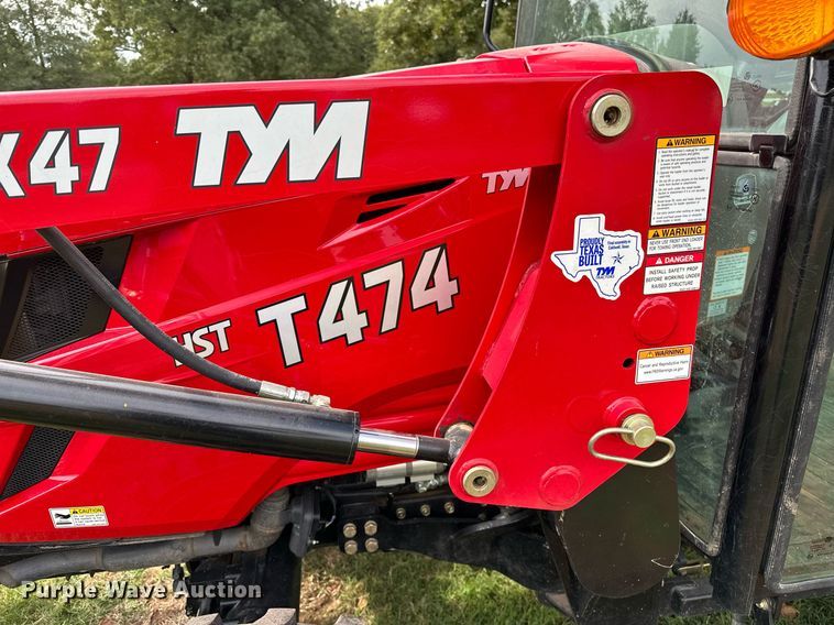 image for item NQ9382 2021 TYM  HST T474 MFWD tractor