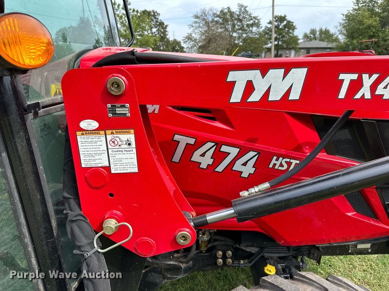 image for item NQ9382 2021 TYM  HST T474 MFWD tractor