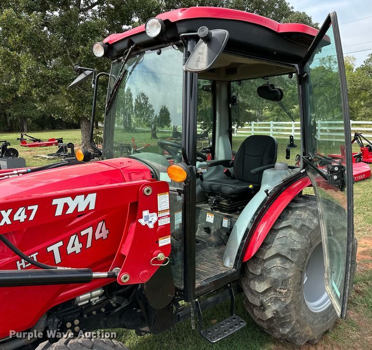 image for item NQ9382 2021 TYM  HST T474 MFWD tractor