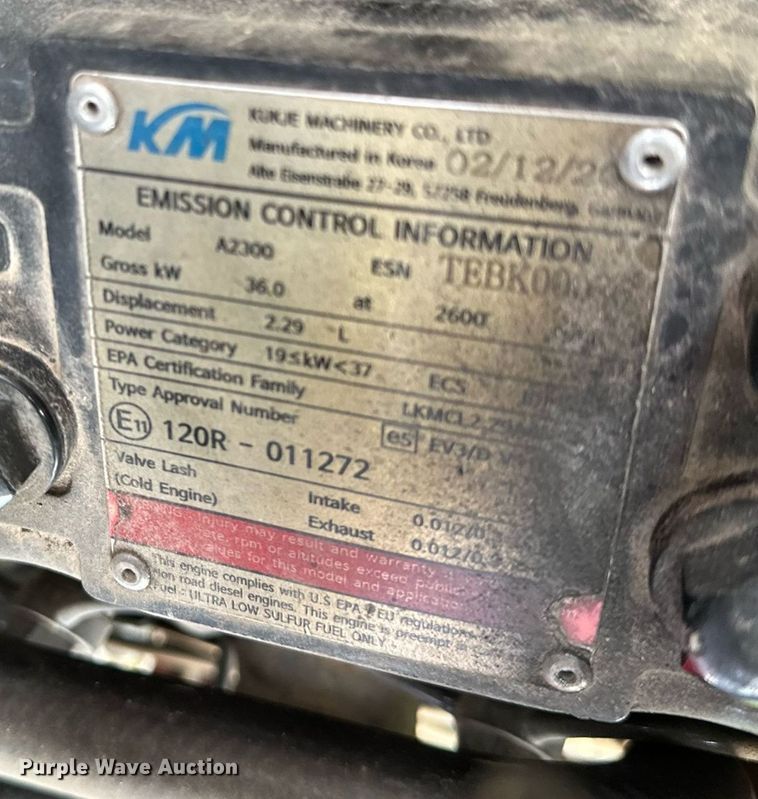 image for item NQ9382 2021 TYM  HST T474 MFWD tractor