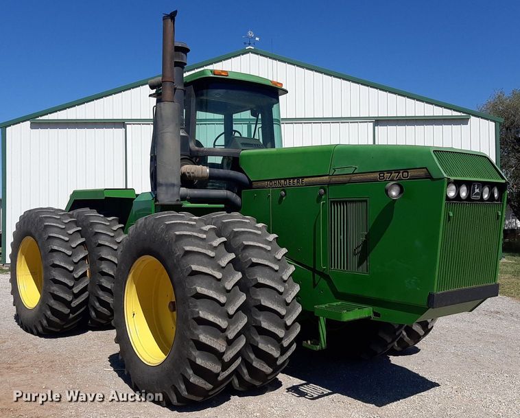 image for item NV9324 1994 John Deere 8770  4WD tractor