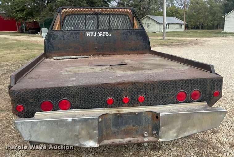 image for item NX9848 1985 Dodge Ram 3500  flatbed pickup truck