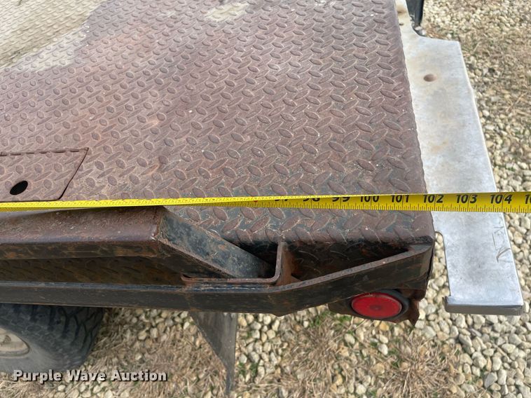 image for item NX9848 1985 Dodge Ram 3500  flatbed pickup truck