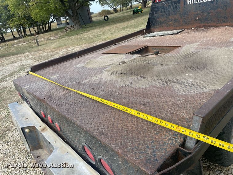 image for item NX9848 1985 Dodge Ram 3500  flatbed pickup truck