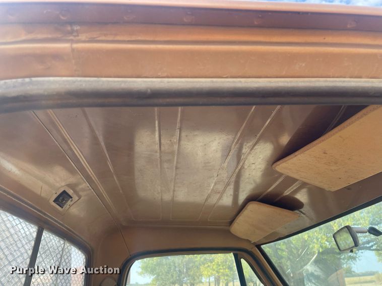 image for item NX9848 1985 Dodge Ram 3500  flatbed pickup truck