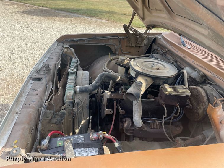 image for item NX9848 1985 Dodge Ram 3500  flatbed pickup truck