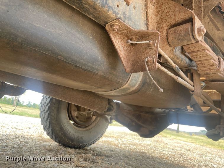 image for item NX9848 1985 Dodge Ram 3500  flatbed pickup truck