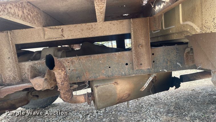 image for item NX9848 1985 Dodge Ram 3500  flatbed pickup truck