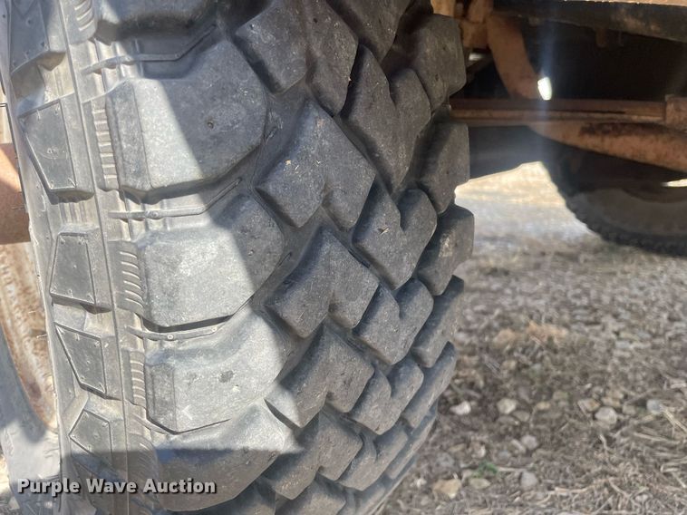 image for item NX9848 1985 Dodge Ram 3500  flatbed pickup truck