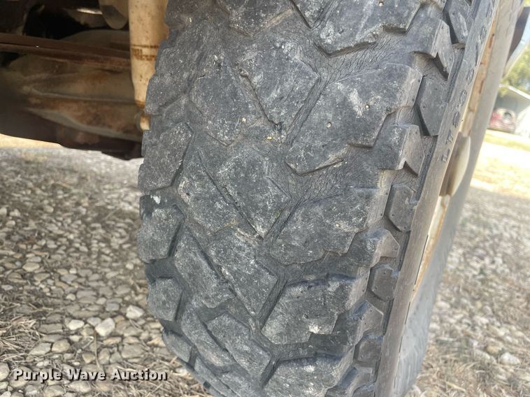 image for item NX9848 1985 Dodge Ram 3500  flatbed pickup truck