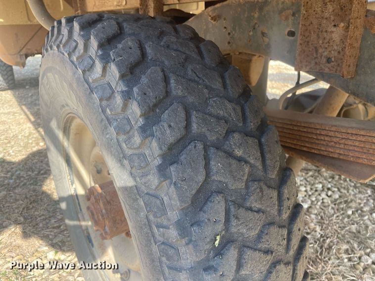 image for item NX9848 1985 Dodge Ram 3500  flatbed pickup truck