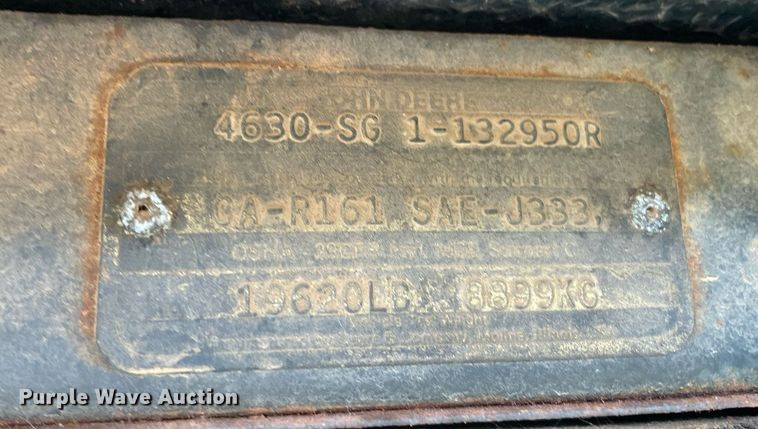 image for item NY9826 1975 John Deere 4630  tractor