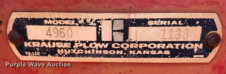 image for item NY9830 Krause 4960  off-set disk