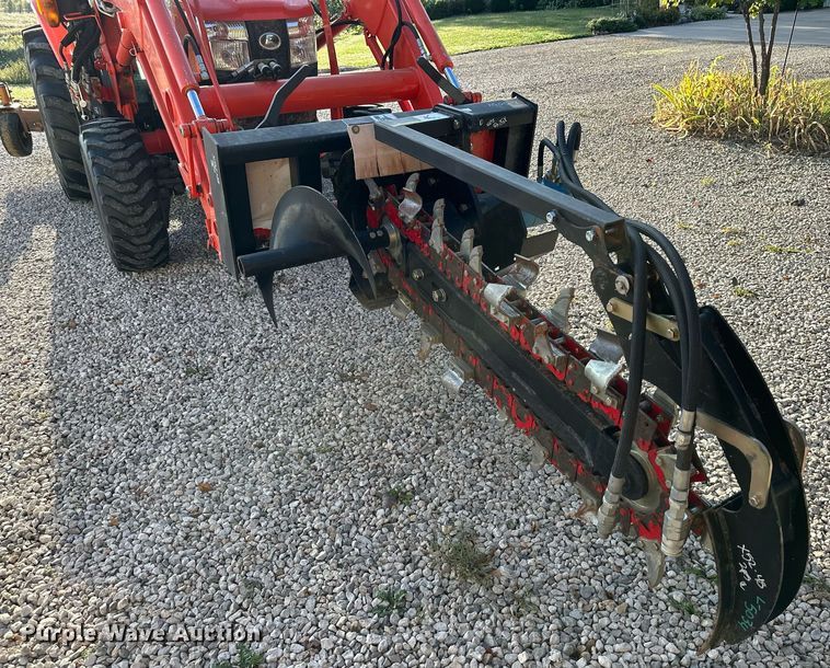 image for item OF9044 Suihe  skid steer trencher