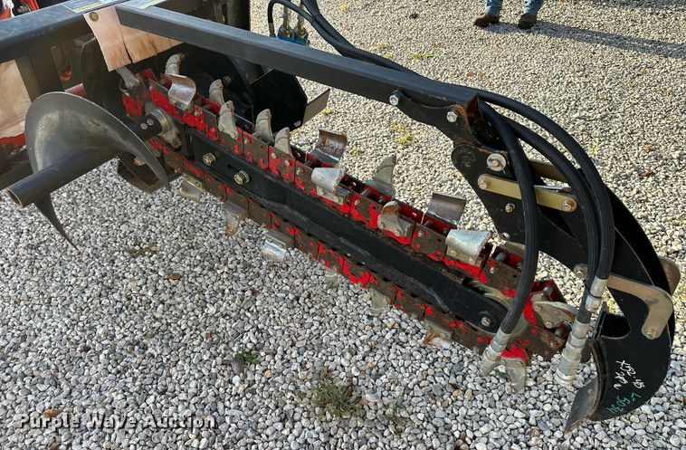 image for item OF9044 Suihe  skid steer trencher