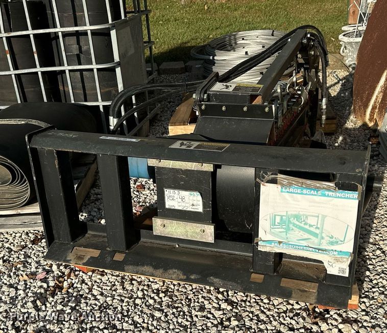 image for item OF9044 Suihe  skid steer trencher