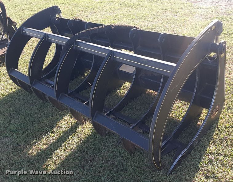 image for item OF9447 M&M Hydra Rake  skid steer grapple bucket