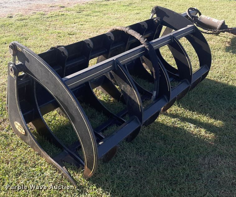 image for item OF9447 M&M Hydra Rake  skid steer grapple bucket