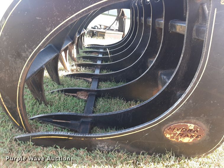 image for item OF9447 M&M Hydra Rake  skid steer grapple bucket