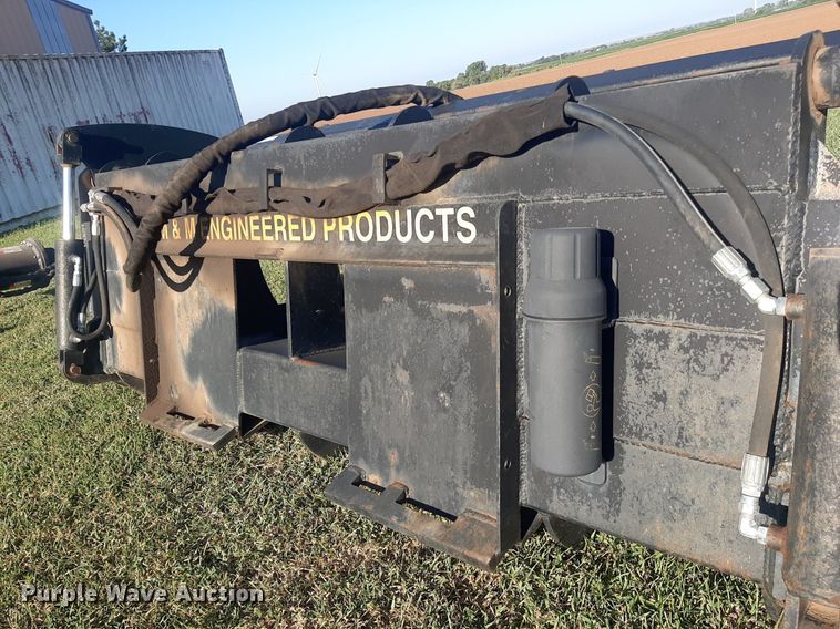 image for item OF9447 M&M Hydra Rake  skid steer grapple bucket