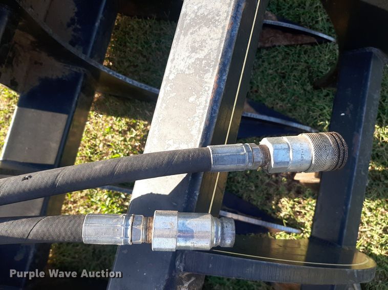 image for item OF9447 M&M Hydra Rake  skid steer grapple bucket