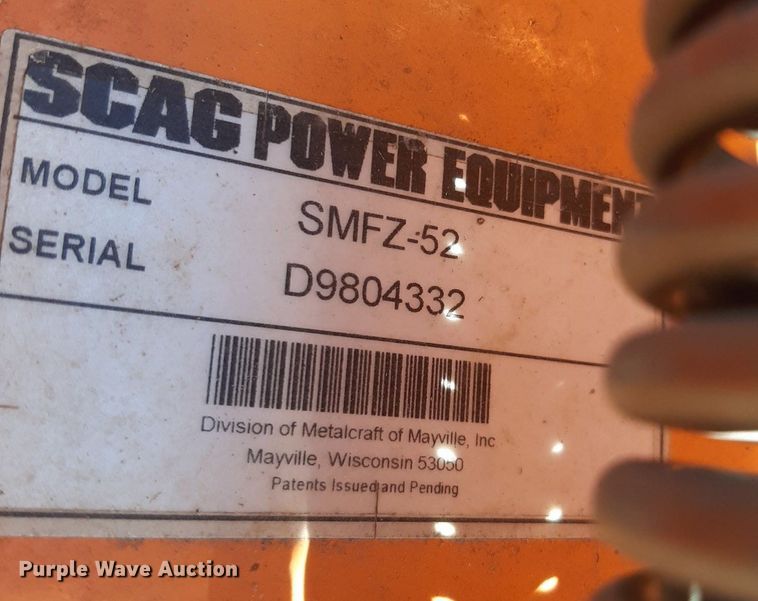 image for item OF9448 Scag Freedom Z  ZTR lawn mower