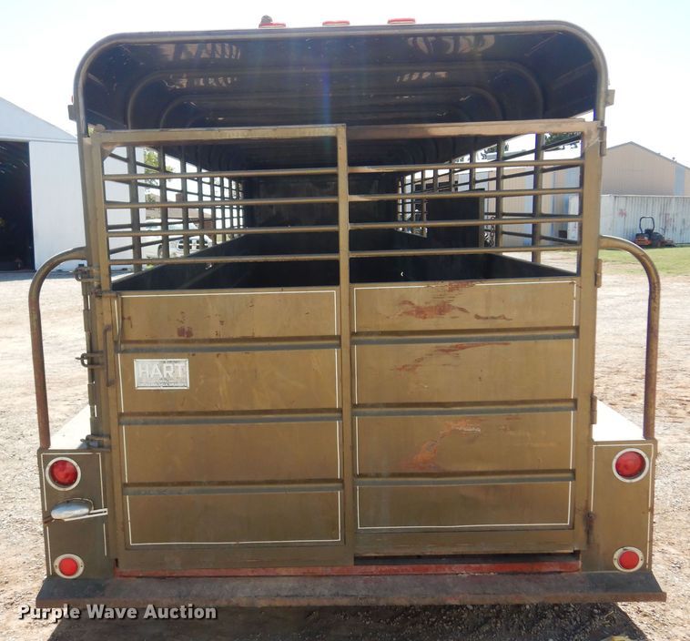 image for item OF9451 Hart  livestock trailer