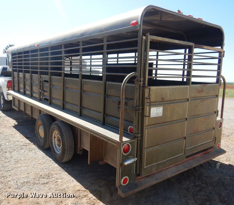 image for item OF9451 Hart  livestock trailer