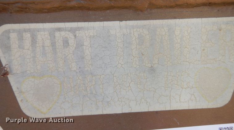 image for item OF9451 Hart  livestock trailer