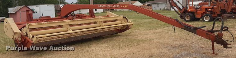 image for item OF9514 New Holland 116  swather / windrower