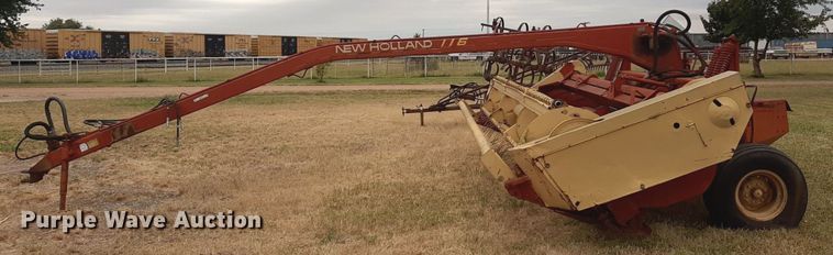 image for item OF9514 New Holland 116  swather / windrower