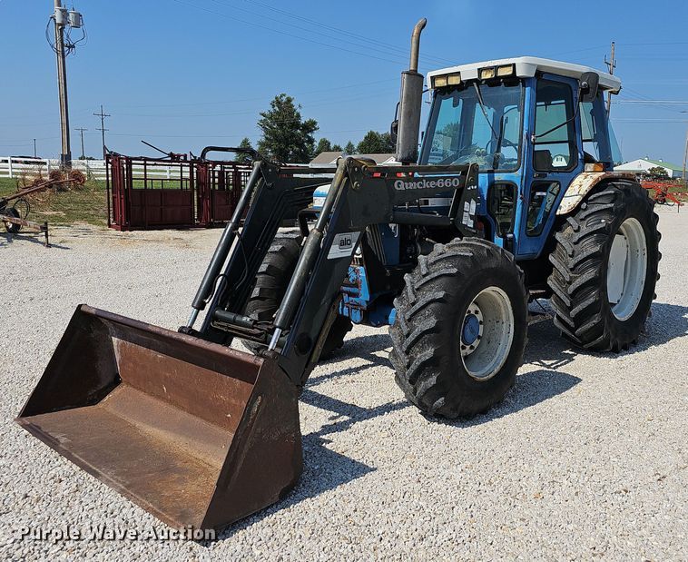 image for item OG9485 1988 Ford 7810  MFWD tractor
