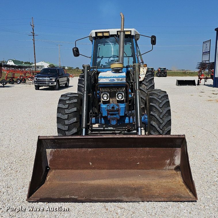 image for item OG9485 1988 Ford 7810  MFWD tractor