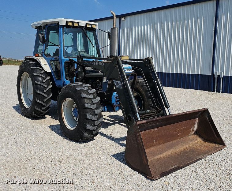 image for item OG9485 1988 Ford 7810  MFWD tractor