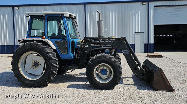 image for item OG9485 1988 Ford 7810  MFWD tractor