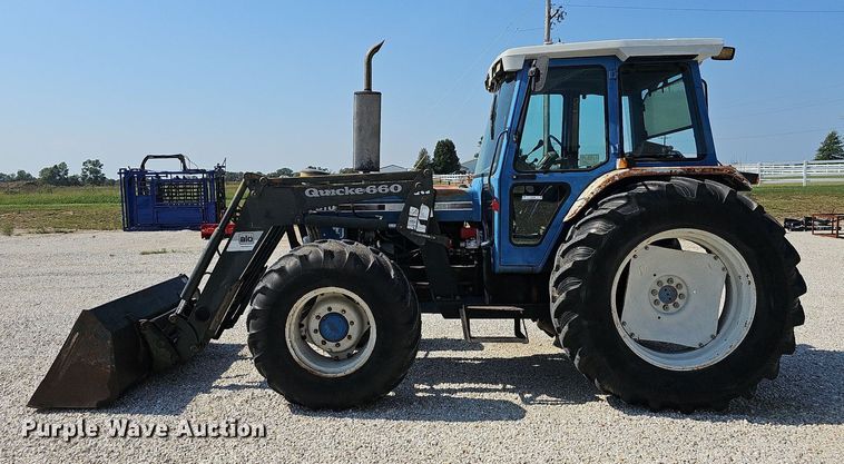 image for item OG9485 1988 Ford 7810  MFWD tractor