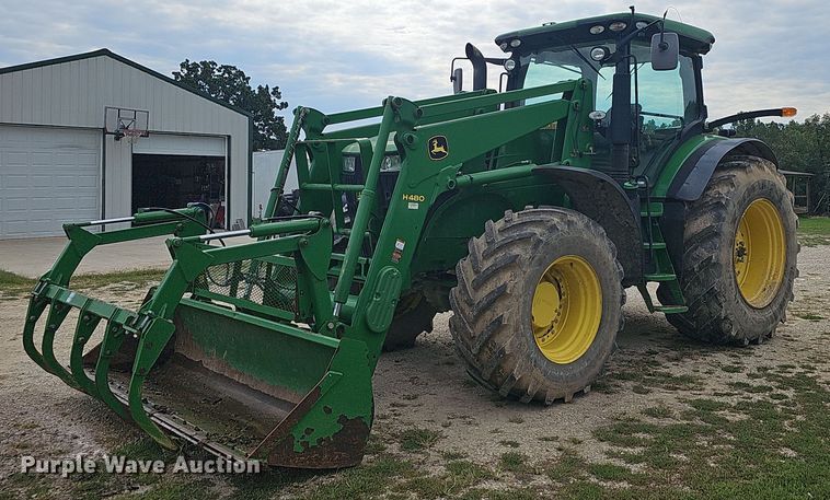 image for item OG9488 2013 John Deere 7200R  MWFD tractor