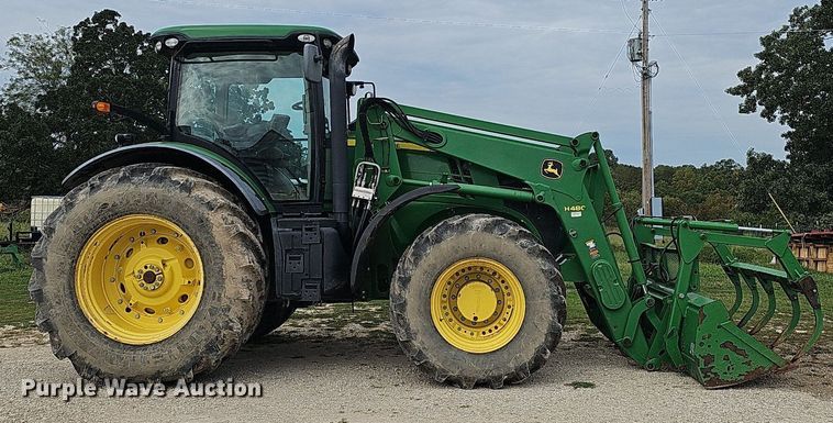 image for item OG9488 2013 John Deere 7200R  MWFD tractor