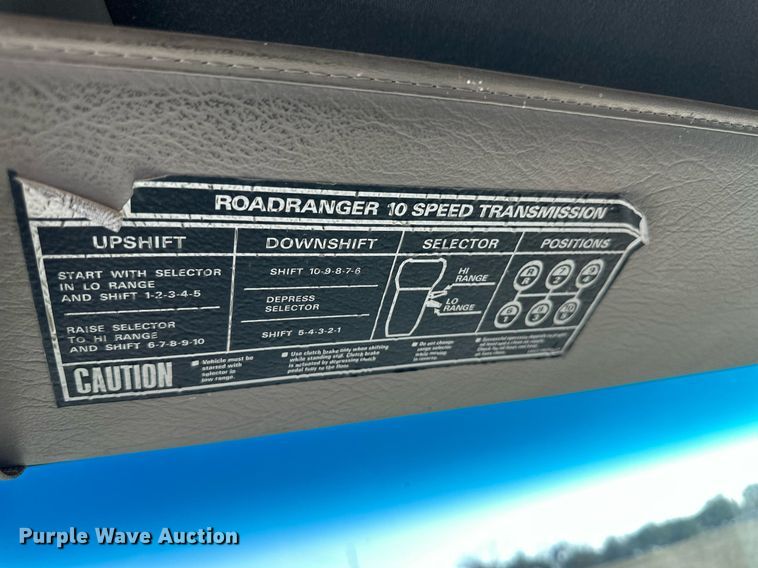 image for item DH1845 2007 Sterling AT9500  semi truck