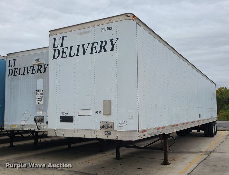image for item DI3020 2000 Trailmobile  dry van trailer