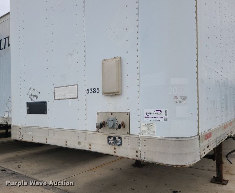 image for item DI3020 2000 Trailmobile  dry van trailer