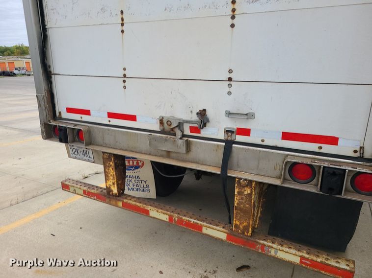 image for item DI3020 2000 Trailmobile  dry van trailer