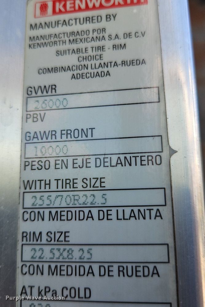 image for item DO1168 2016 Kenworth T270  flatbed truck