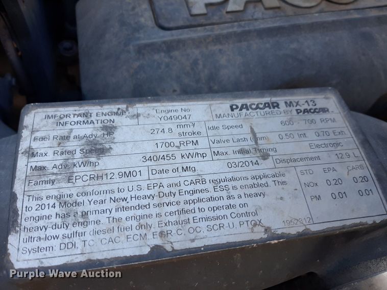 image for item DO3139 2015 Kenworth T680  semi truck