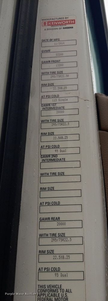 image for item DO3140 2015 Kenworth T680  semi truck