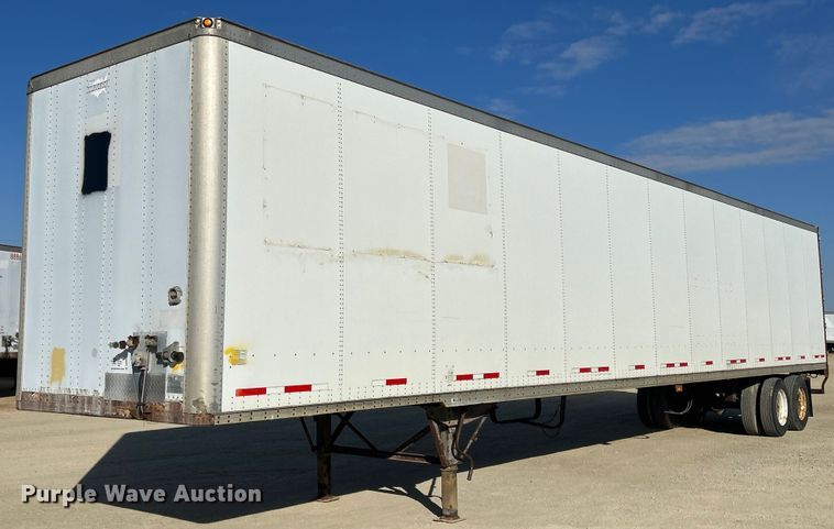 image for item DQ0965 1998 Wabash  dry van trailer