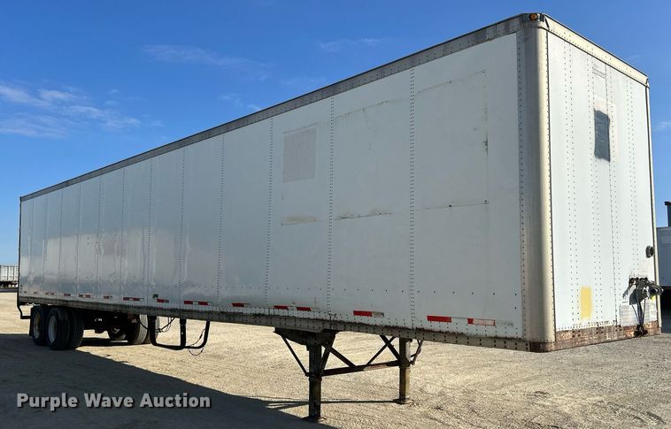 image for item DQ0965 1998 Wabash  dry van trailer