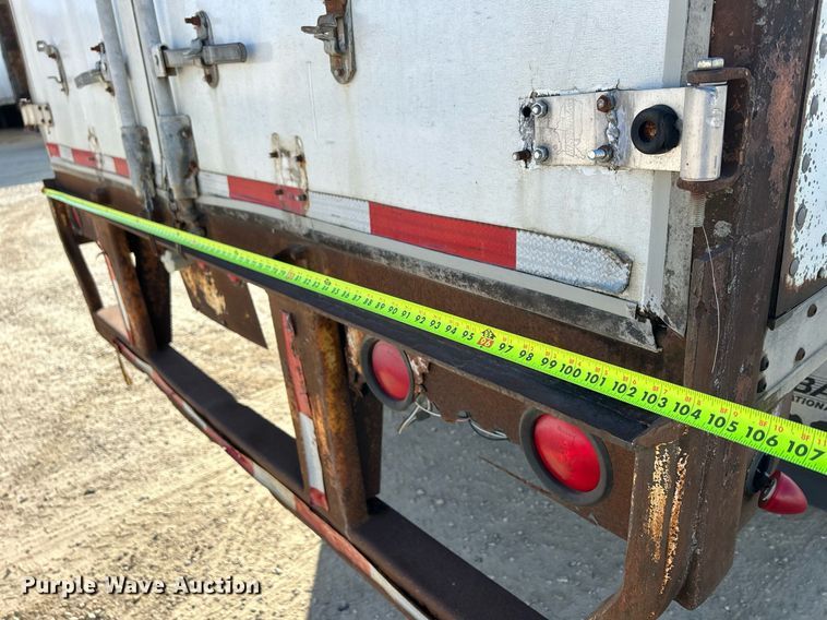 image for item DQ0965 1998 Wabash  dry van trailer