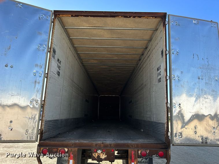 image for item DQ0965 1998 Wabash  dry van trailer